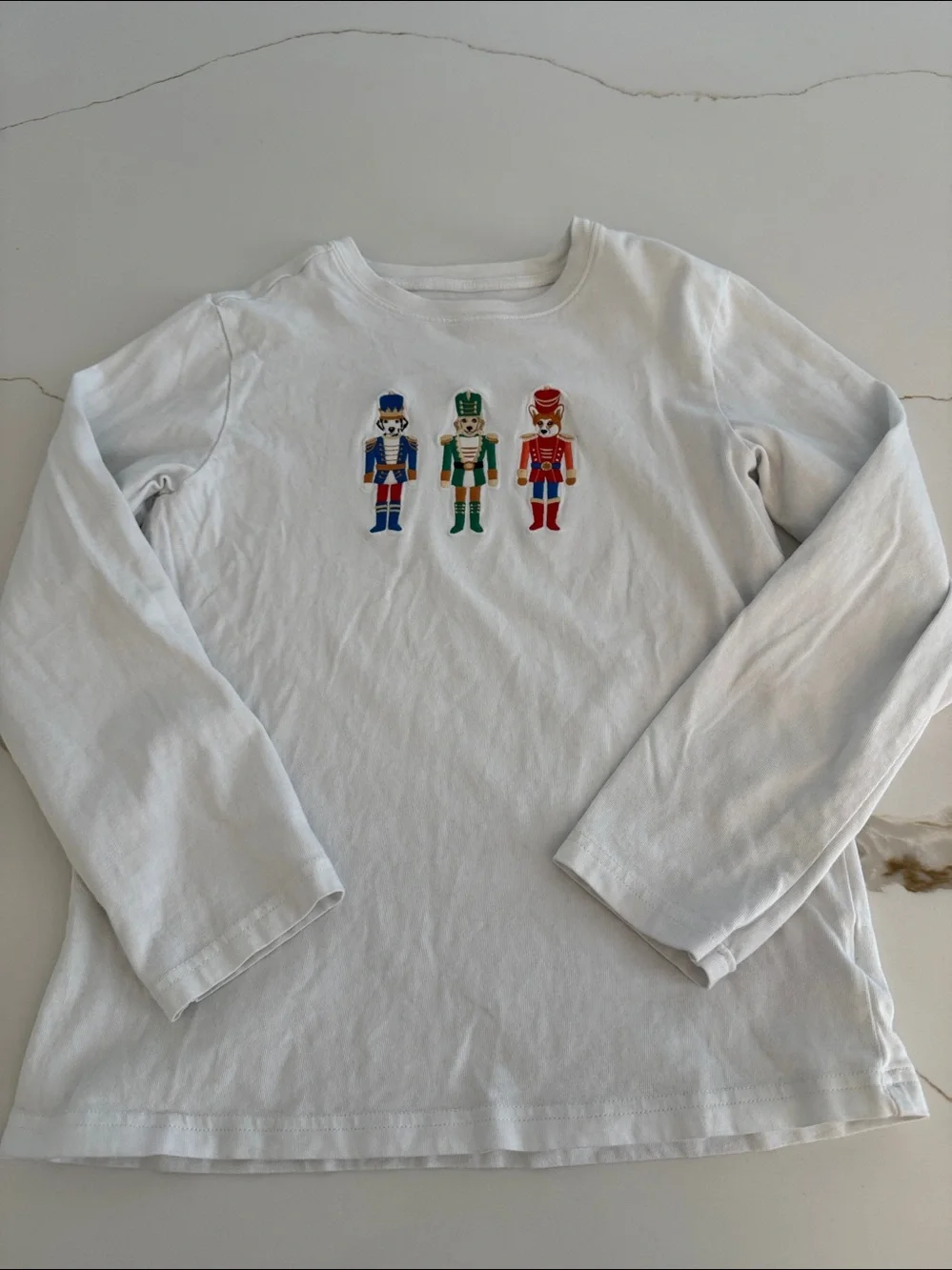 Janie and Jack Nutcracker Dog Tee